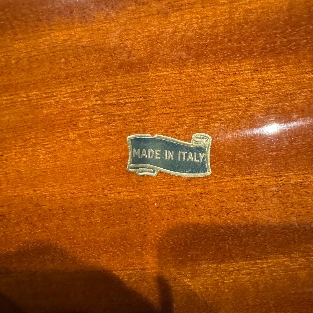 【イタリア製】ボタニカル柄 ローテーブル サイドテーブル 花柄