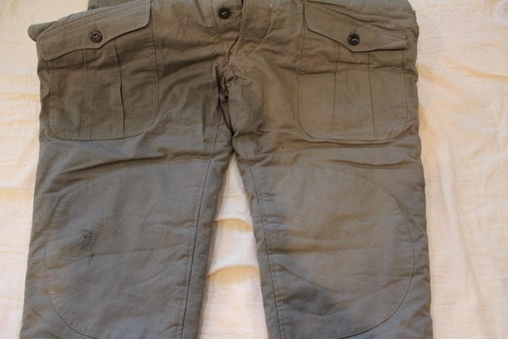 日本軍　日本陸軍　大日本帝国陸軍　軍服　第1種作業衣袴　冬衣　大號　実物
