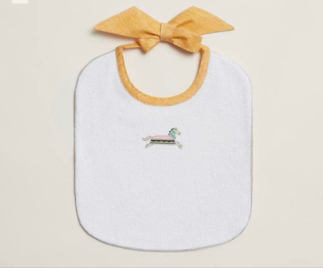 HERMES 正規品 新品未使用 スタイ ベビースタイ よだれかけ