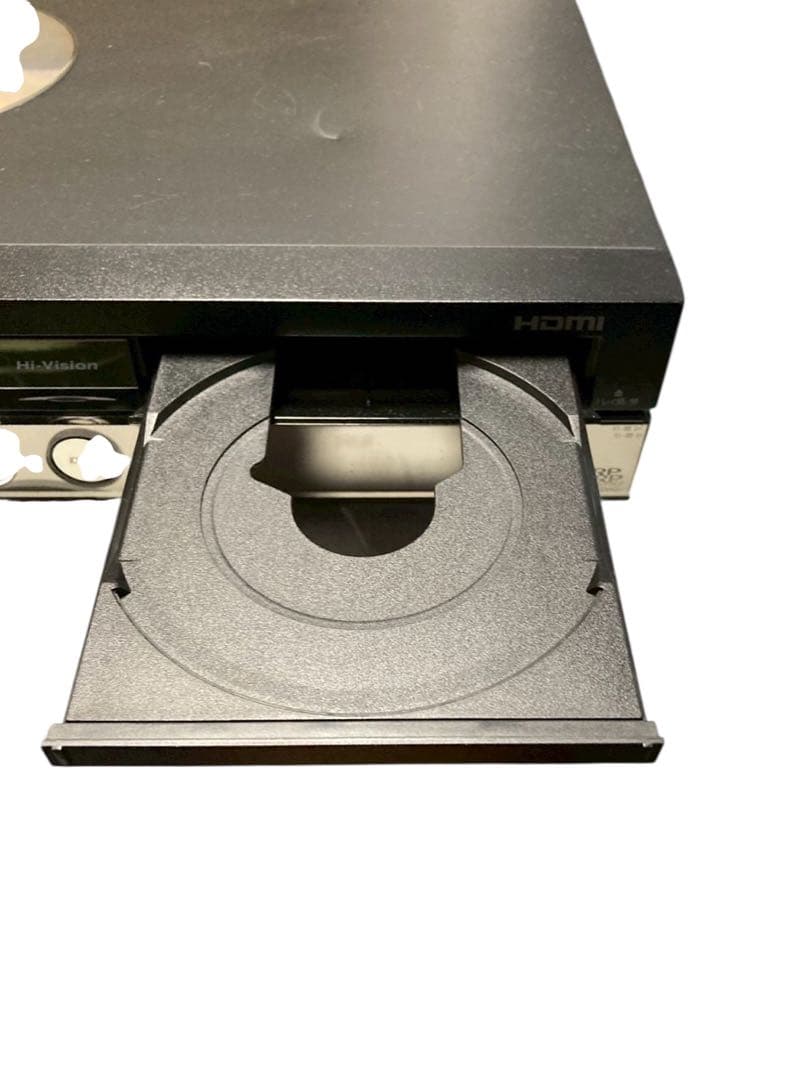 動作品シャープ HDD/DVD/VHS一体型レコーダー DV-ACV52