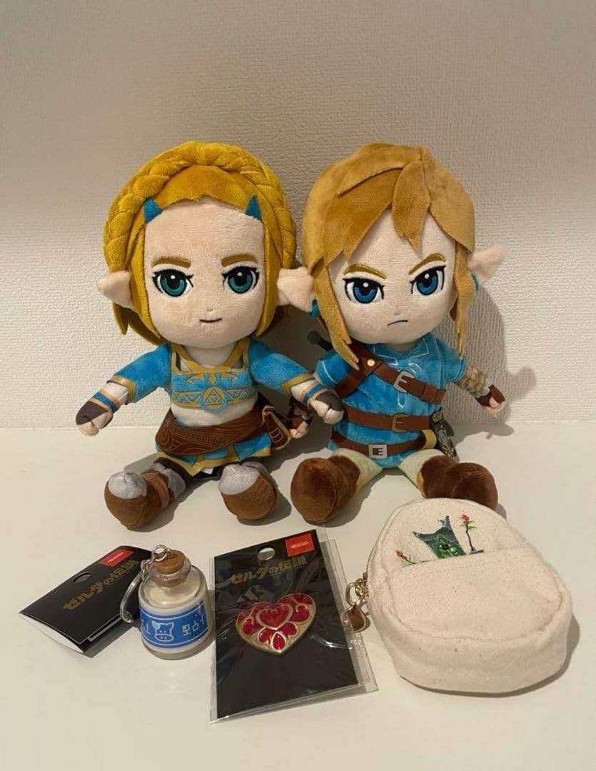 ゼルダ　ティアキン　ぬいぐるみ　コログ　ポーチ　ピンズ　ロンロン牛乳