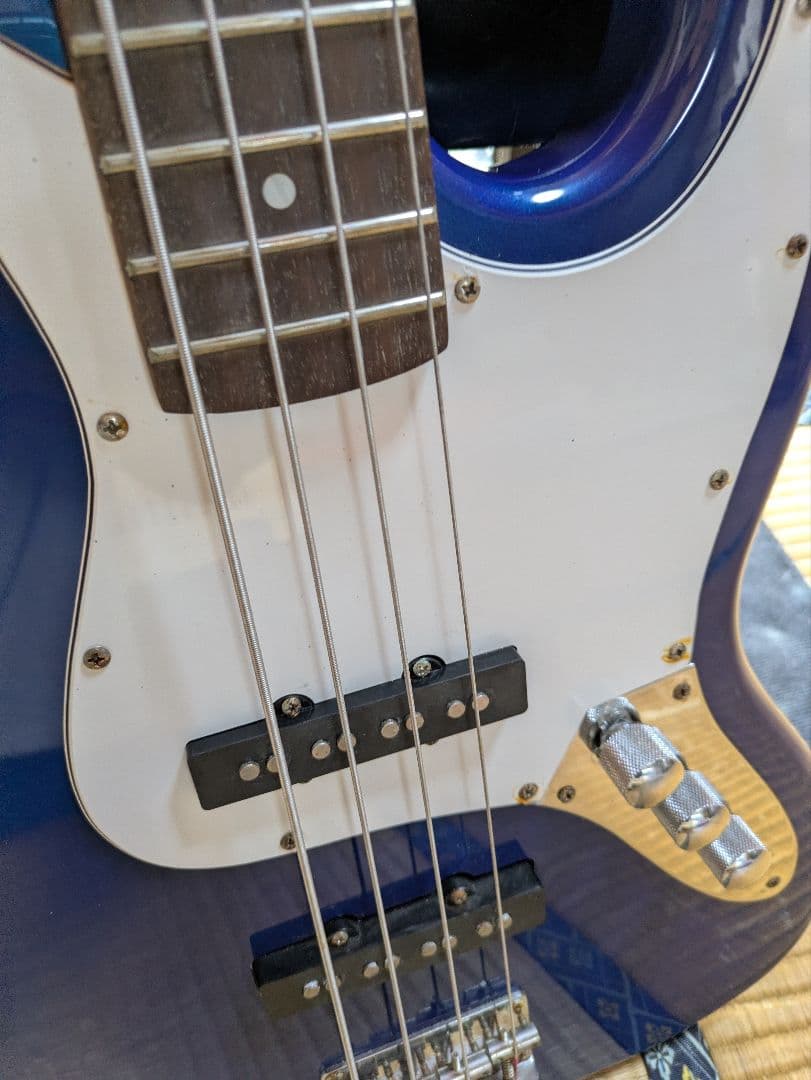 フォトジェニック エレキベース Photogenic　青　ブルー