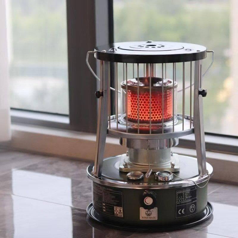 新型　石油ストーブ タンク容量4.5L 360% 循環対流型 高効発熱