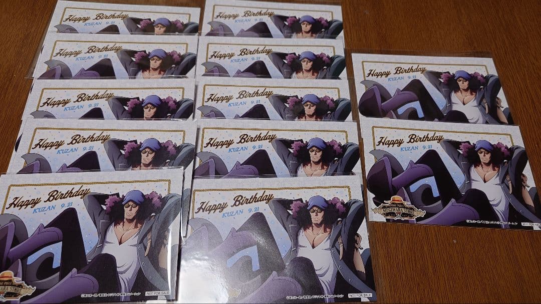 ワンピース バースデーグッズ クザン 青キジ まとめセット