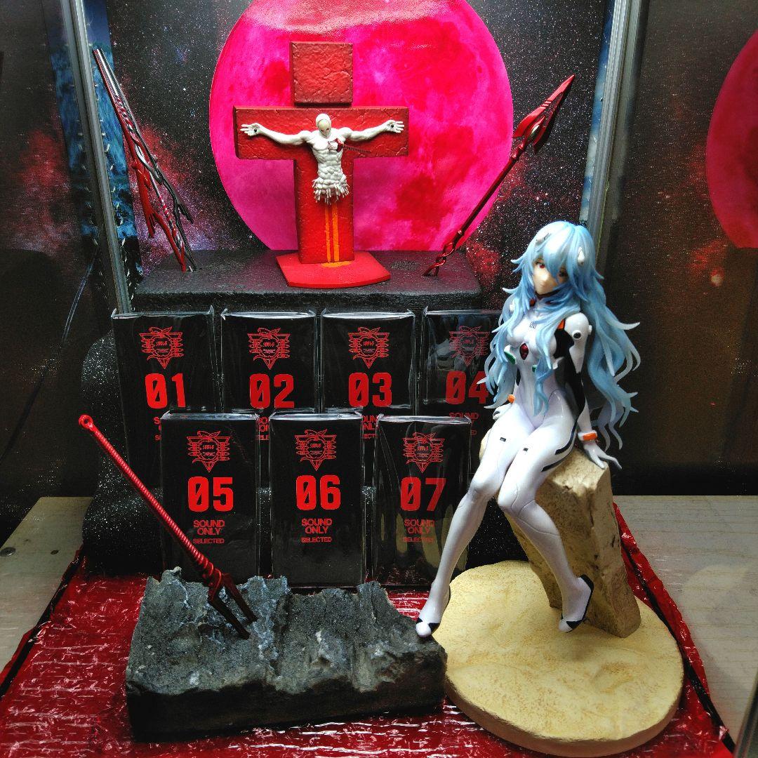エヴァンゲリオン 綾波レイ フィギュア ゼーレ ジオラマ