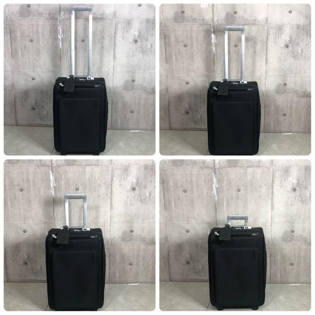 ゼロハリバートン　キャリーケース　2輪　ブラック　ナイロン生地　ビジネス