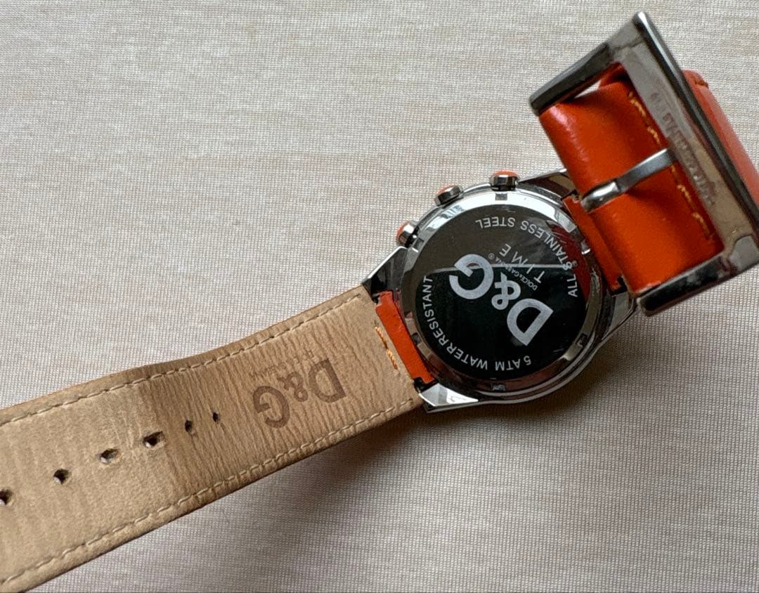 D&G メンズ時計　稼働美品