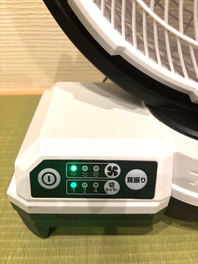 マキタ コードレスファン CF203D ACアダプター付き。