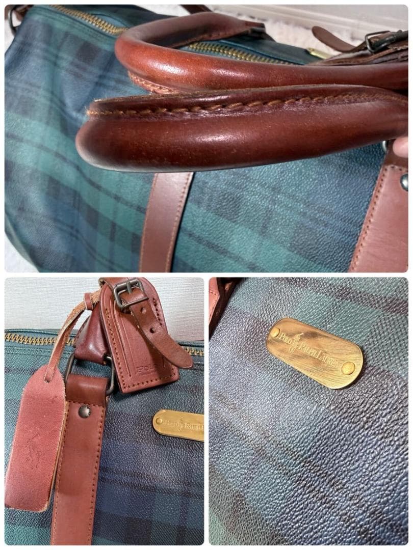 美品 ポロラルフローレン ボストンバッグ 超特大 希少 ビンテージ 3泊4日