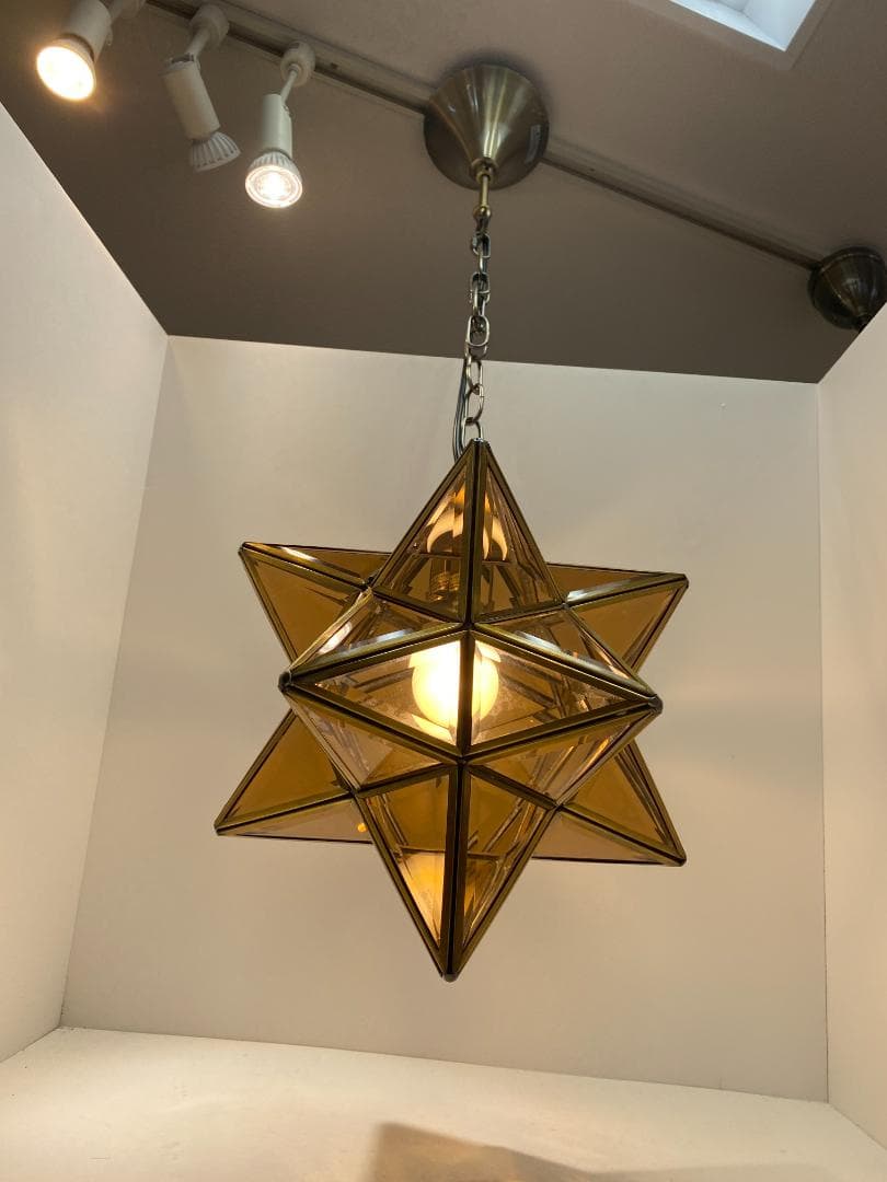 Etoile amber ペンダントライト