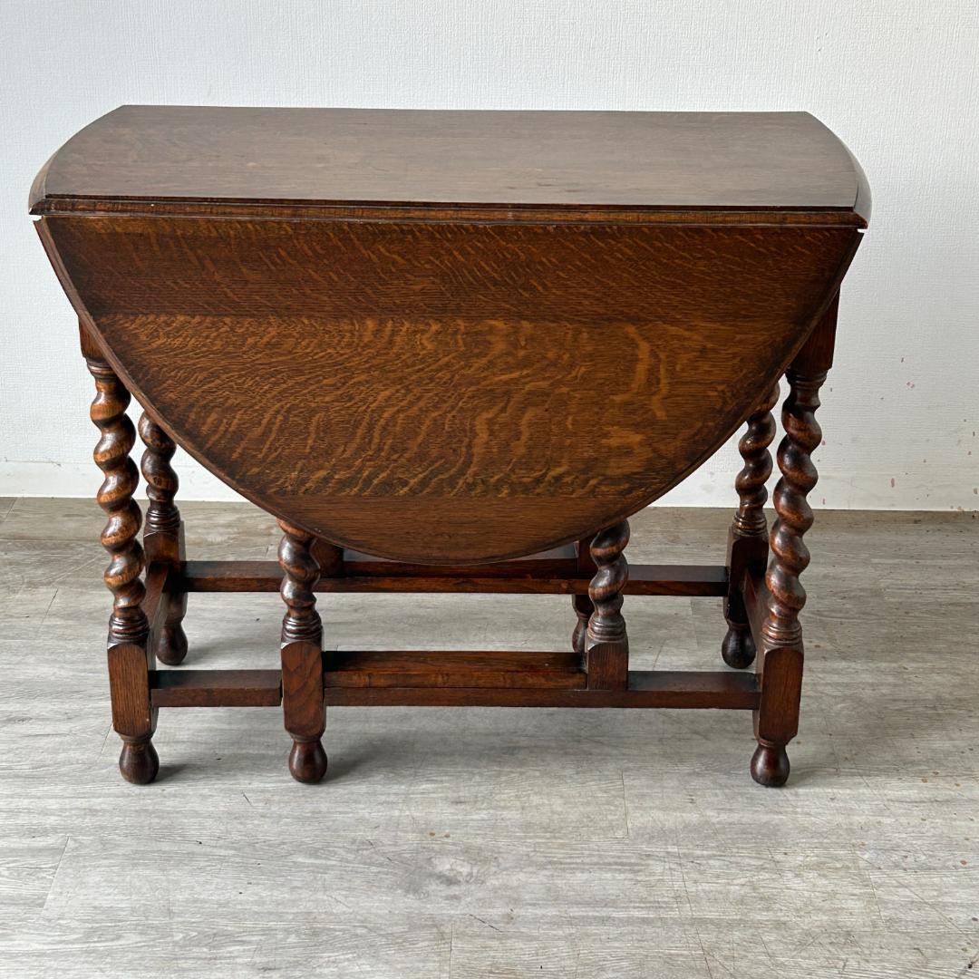 イギリス アンティーク家具 ゲートレッグテーブル 1930年頃 742A