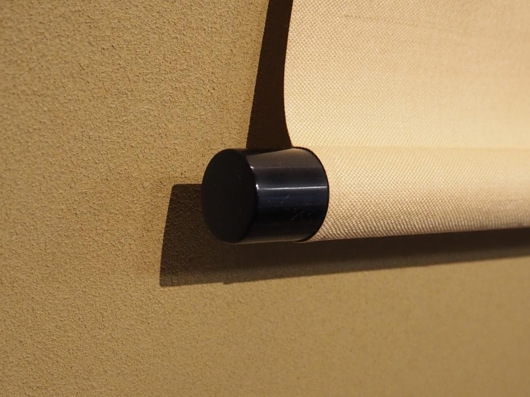 6代清水六兵衛自筆画『円相に若松』掛軸