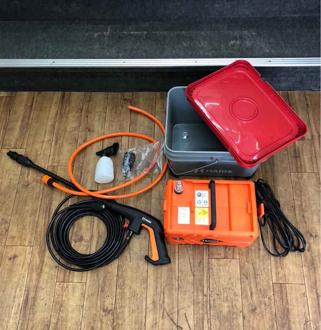 【福岡市限定】高圧洗浄機 ハイガー HG-KPR6T【安心の3ヶ月保証】