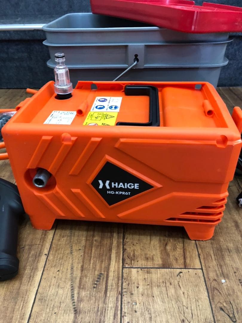 【福岡市限定】高圧洗浄機 ハイガー HG-KPR6T【安心の3ヶ月保証】