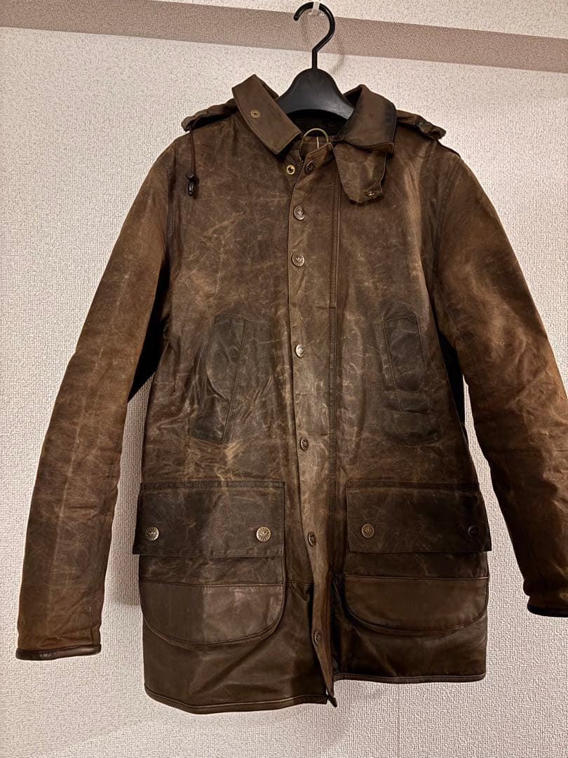 日本未発売　Barbour × adidas コラボ　adwick ジャケット