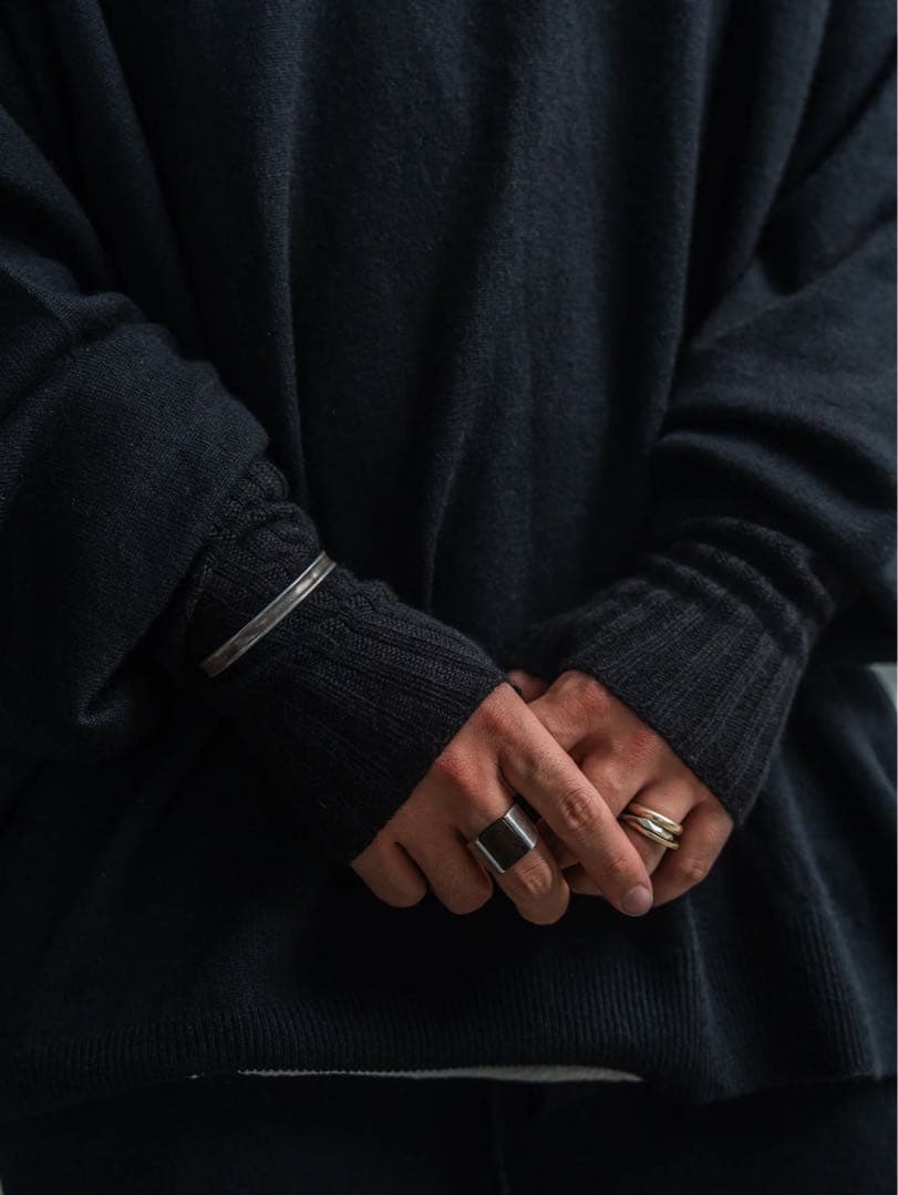 Cashmere Layered Arm Wormer PRY アームウォーマー