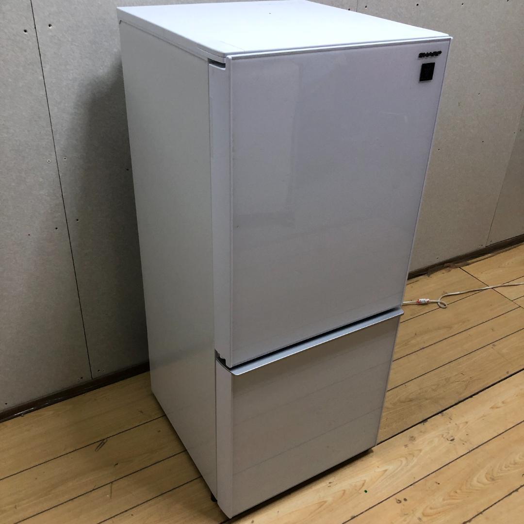 送料無料 2020年 シャープ 2ドア冷蔵庫 SJ-GD14F 250730