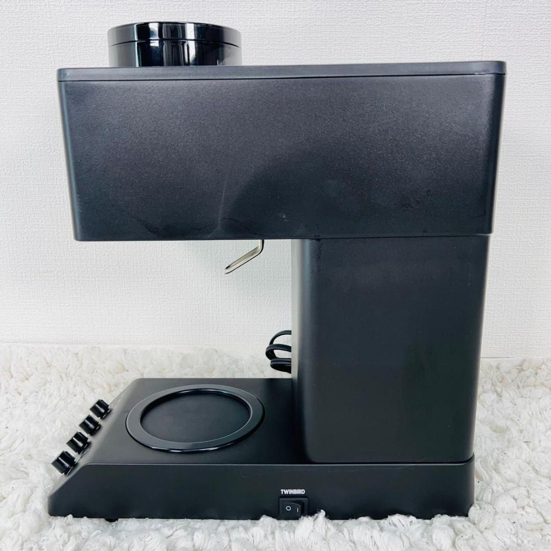 ツインバード CM-D457 全自動 コーヒーメーカー 3杯用 ミル付き 臼式