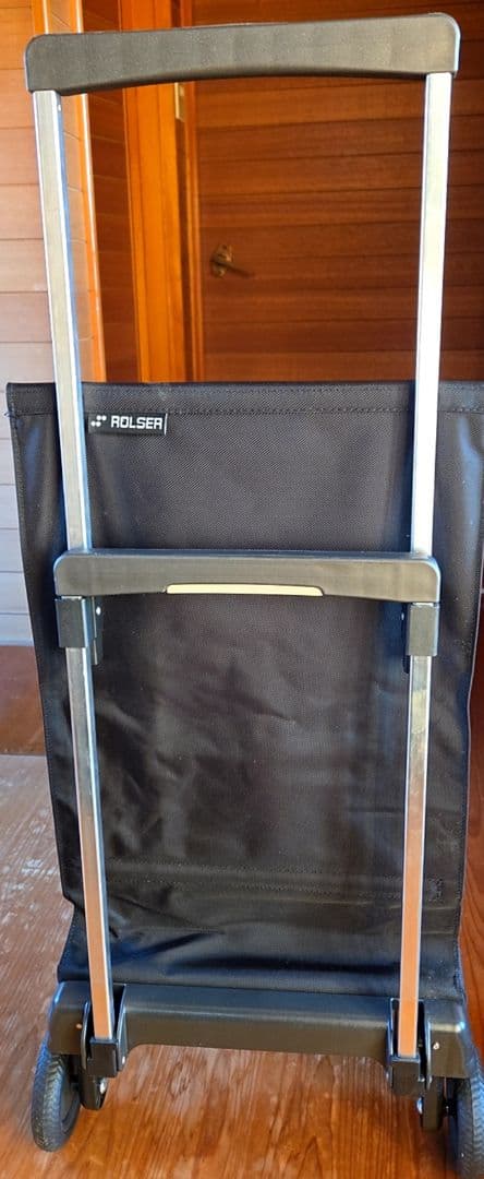 ROLSER 折りたたみキャリーカート 黒