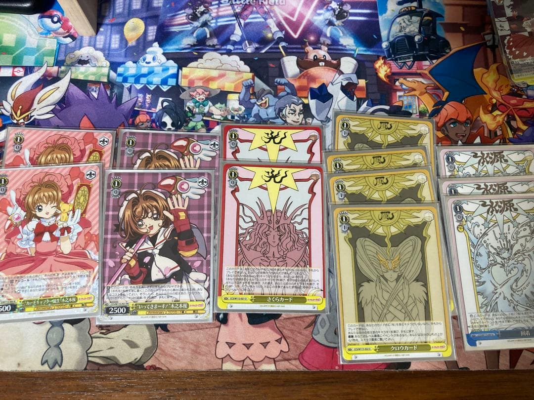 ヴァイスシュヴァルツ　CCさくら　黄青　枝門　デッキ　おまけ