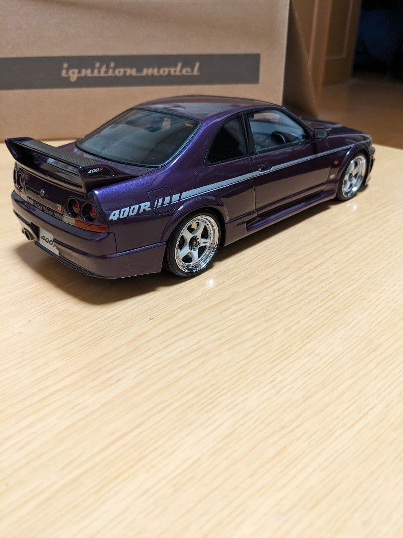 イグニッションモデル1/18　ニスモ R33 GT-R 400R