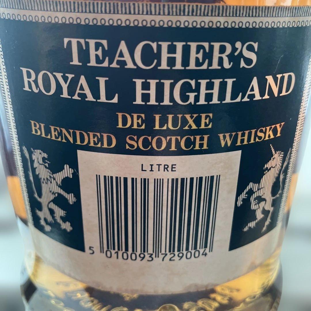 TEACHER‘S  HIGHLAND ウイスキー