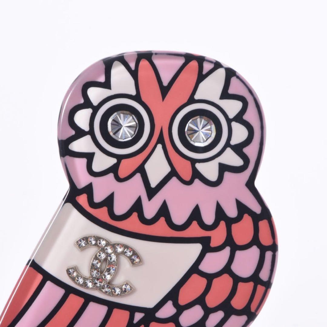 CHANEL フクロウ ココマーク 18年モデル ブローチ