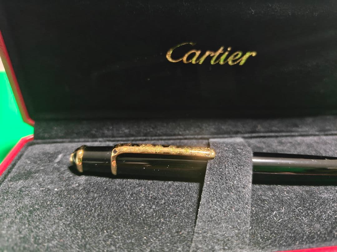 ★ カルティエ DIABOLO ボールペン ブラック CRST180003