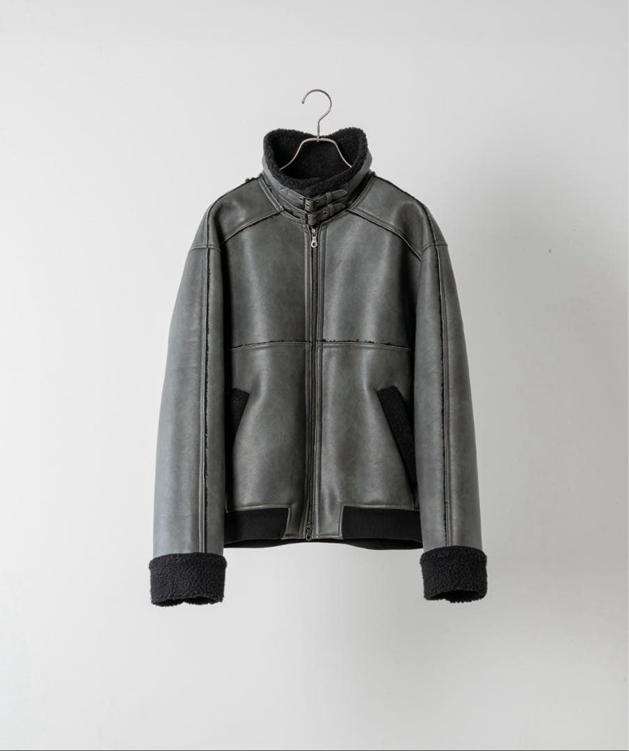 ジャケット・アウター soerte B-3 FAKE MOUTON JACKET 3