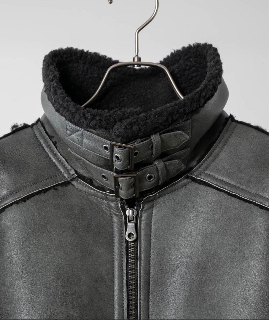 ジャケット・アウター soerte B-3 FAKE MOUTON JACKET 3