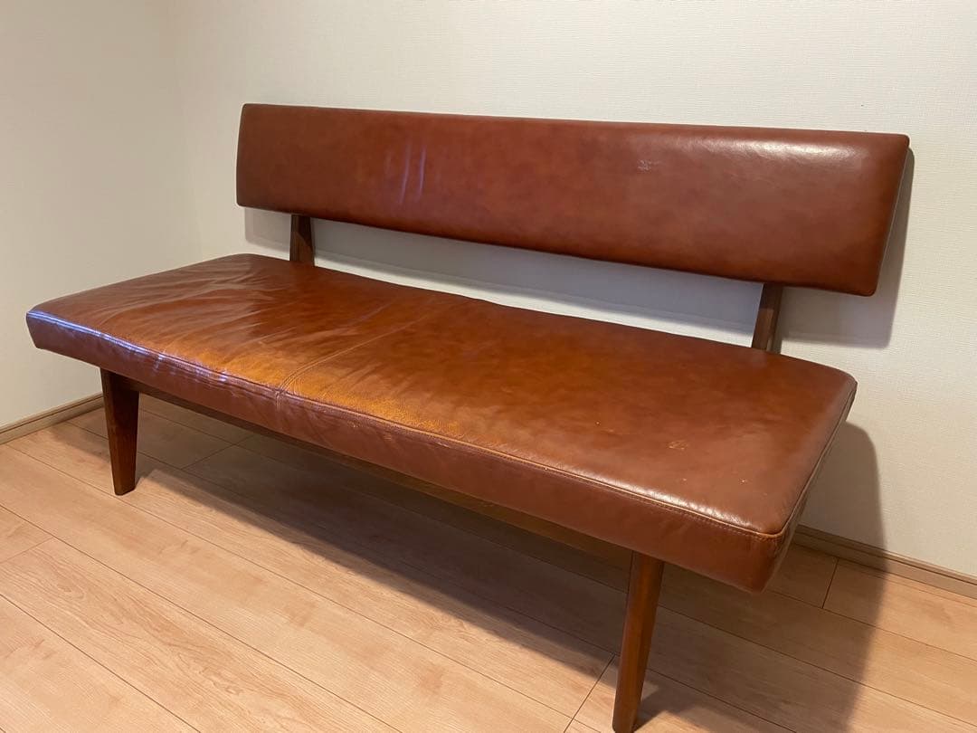 SHIGIYAMAシギヤマ 岩倉榮利YUZUシリーズ 2人掛けLDチェア 革張り