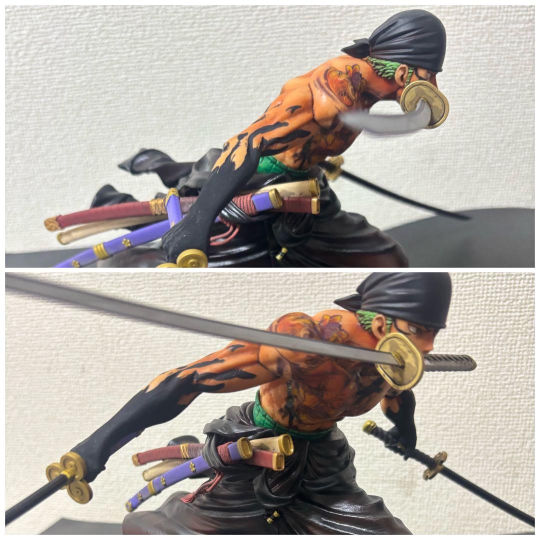 ワンピース　グランディスタ　ゾロ　フィギュアリペイント