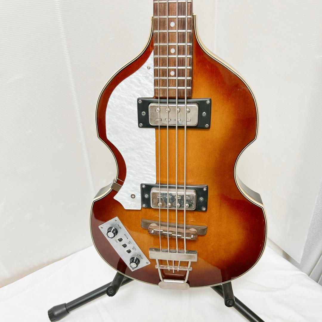 美品 Rockhouse ヴァイオリンベース Violin Bass レフティー