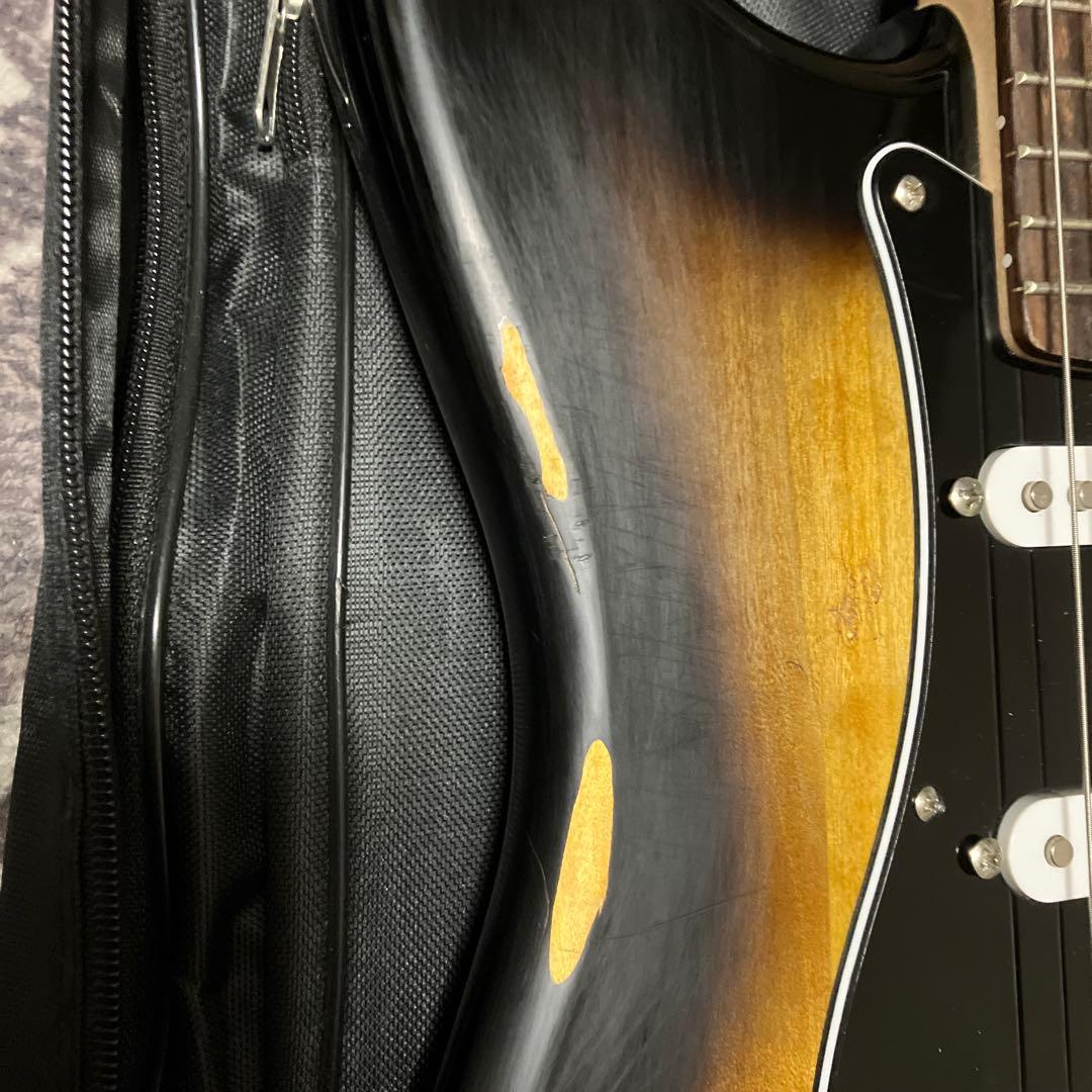 スクワイアストラトキャスター　サンバースト