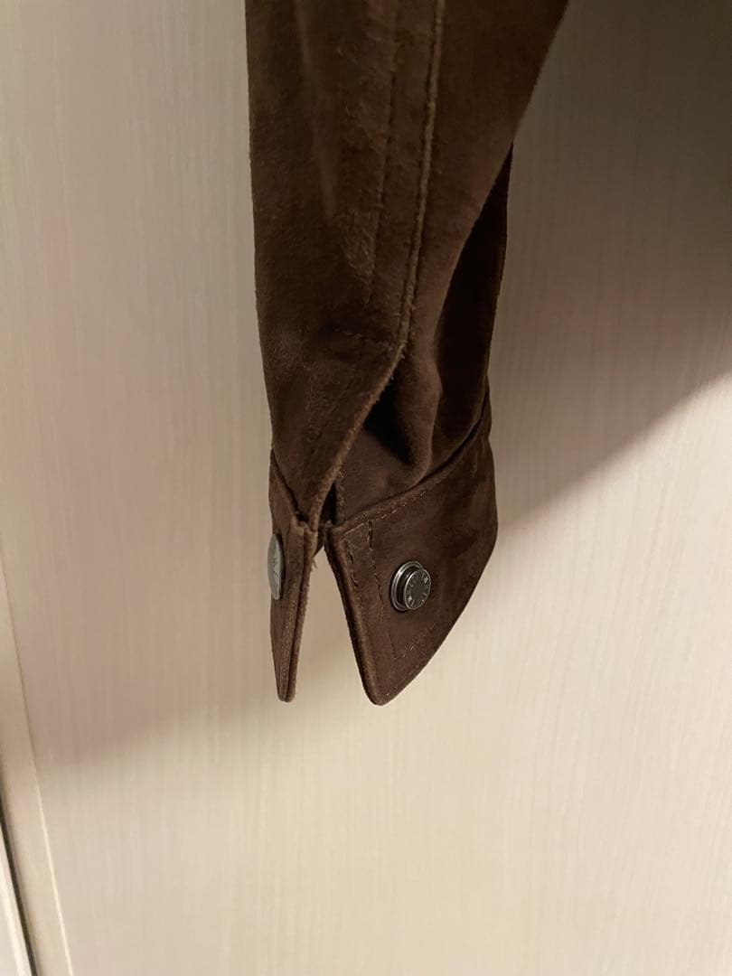 EMMETI JURI ブラウンシングルライダース46サイズ