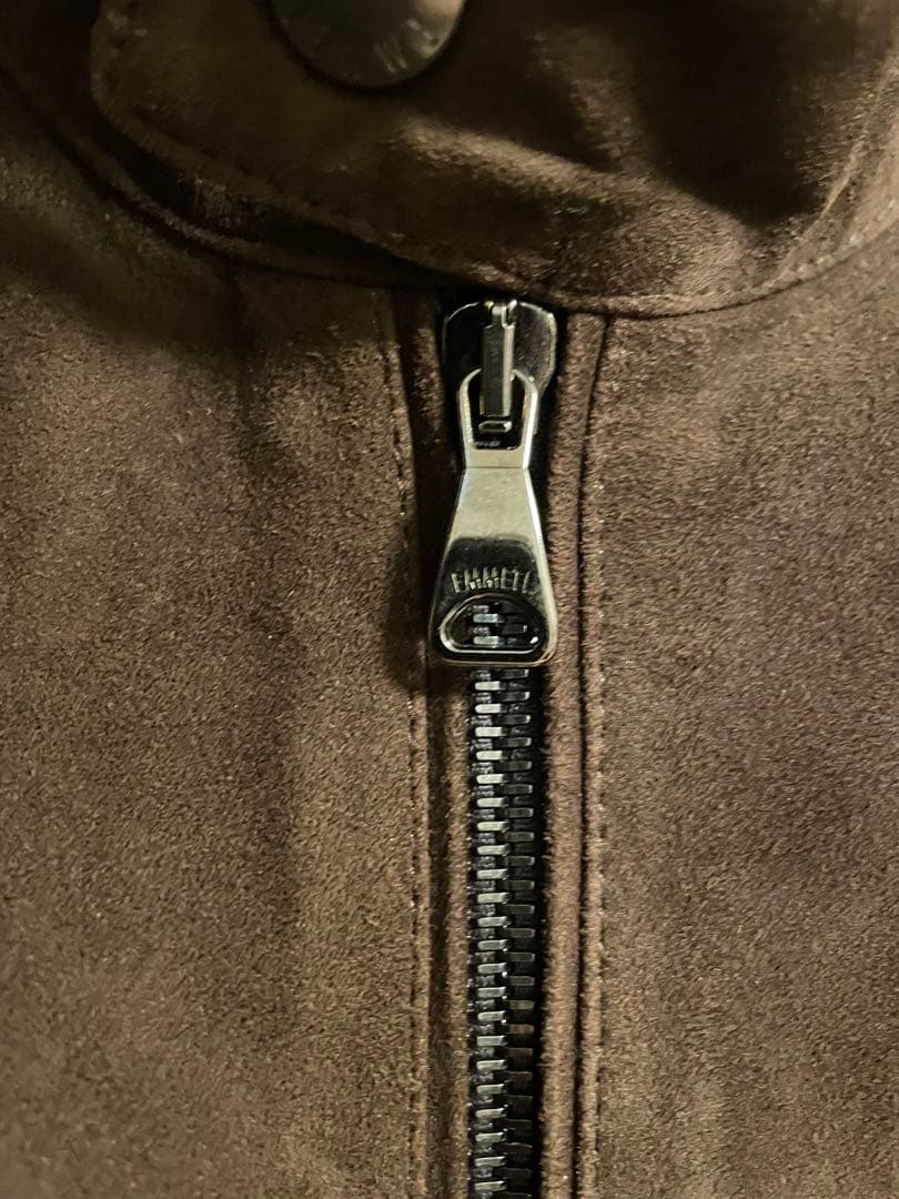 EMMETI JURI ブラウンシングルライダース46サイズ