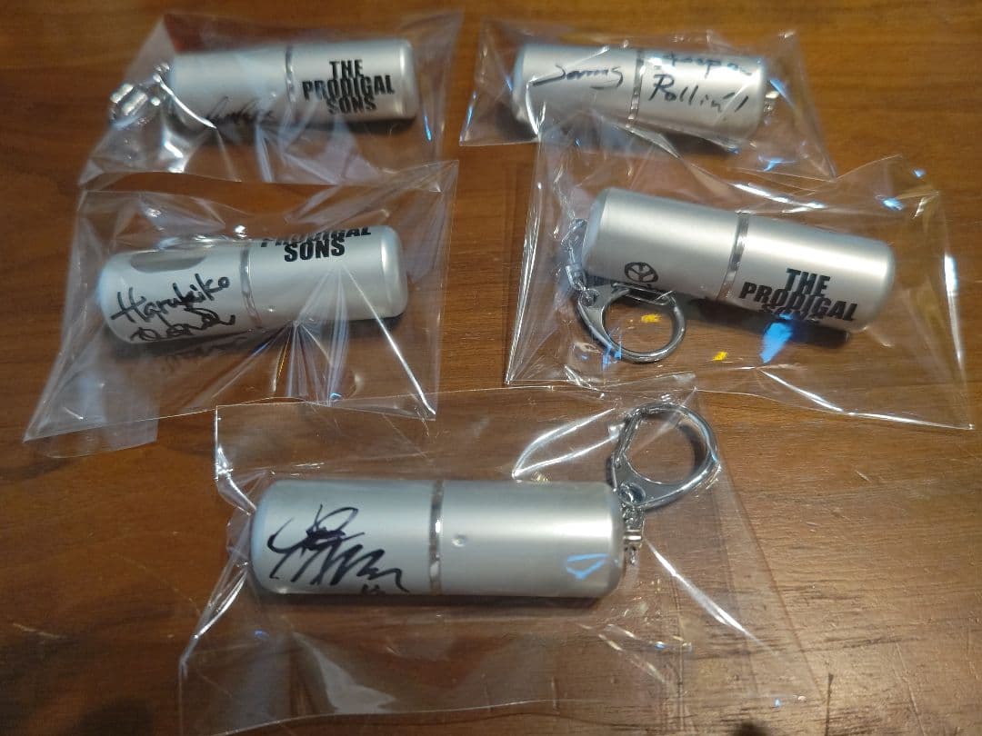 THE PRODIGAL SONS 直筆サインキーホルダー5個　 　ZIGGY