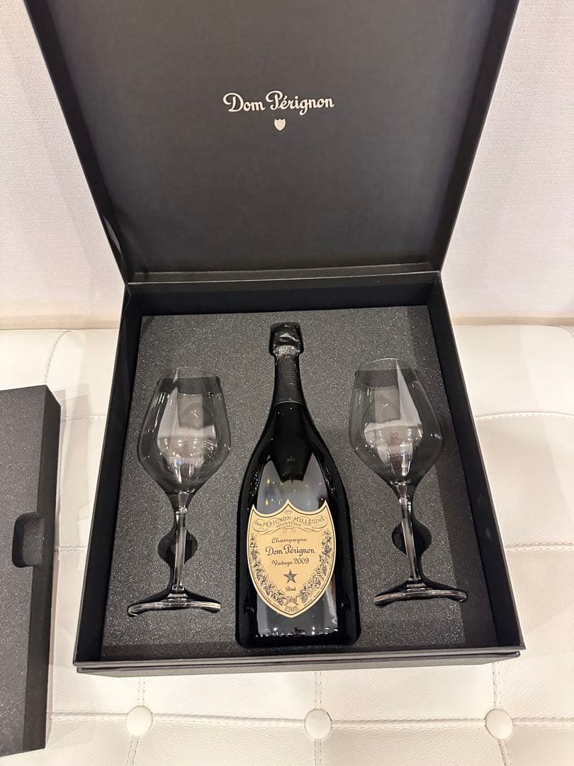 ドン・ペリニヨン シャンパン 2009年 グラス2個付き
