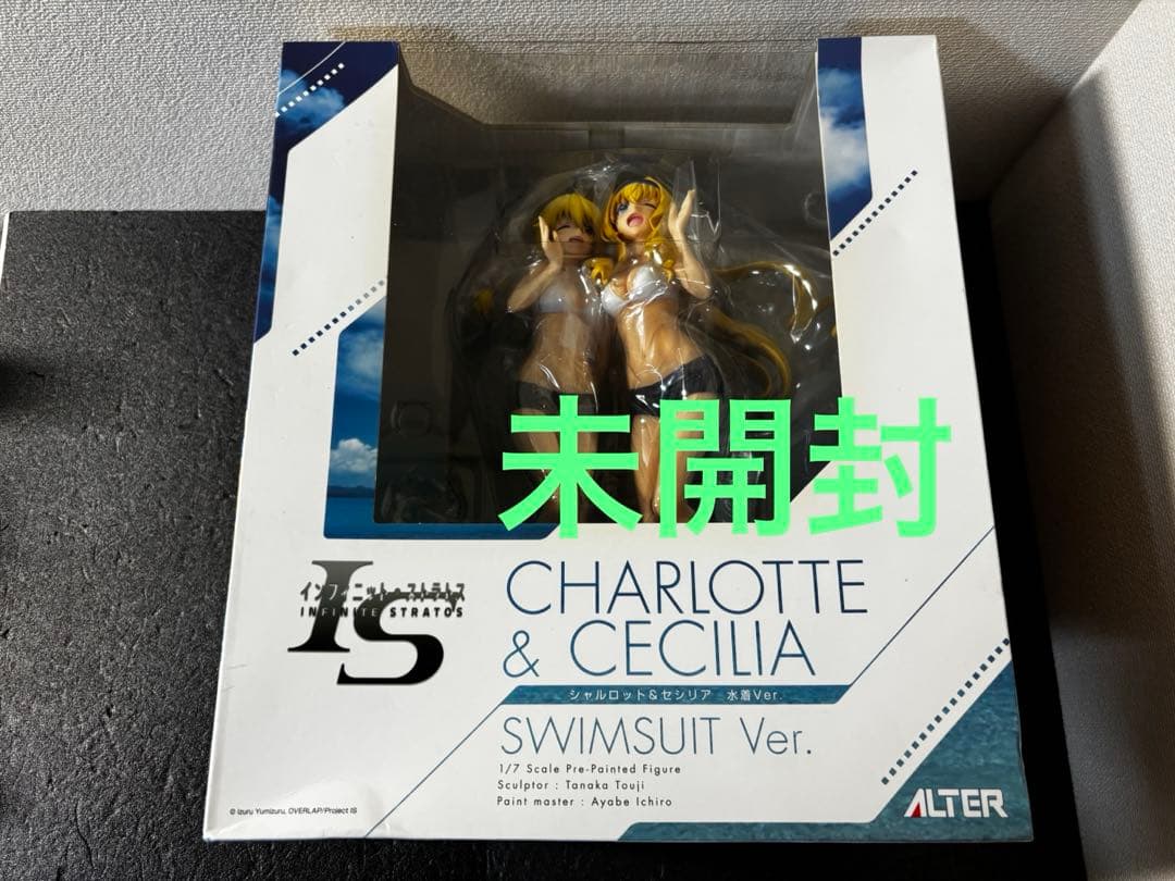 未開封　シャルロット&セシリア 水着Ver. 1/7 IS フィギュア