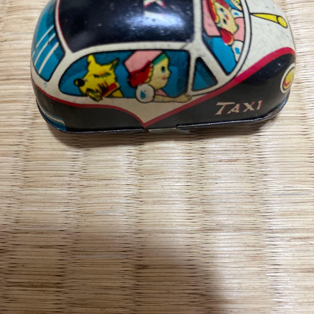 ブリキ ゼンマイ　タクシー