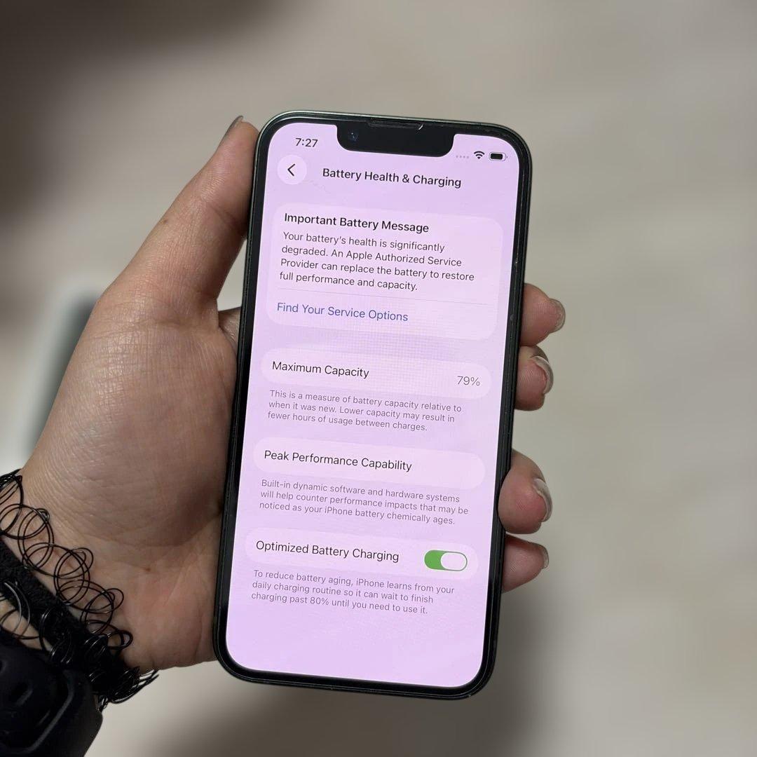 iPhone13 mini 128GB 本体（グリーン）米国版 アンロック済み