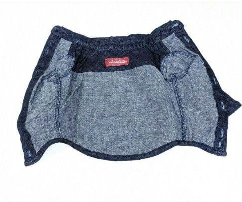 新品未使用　アトリエgg　アトリエジジ　ブルーデイズ　インディゴ　Wガーゼシャツ