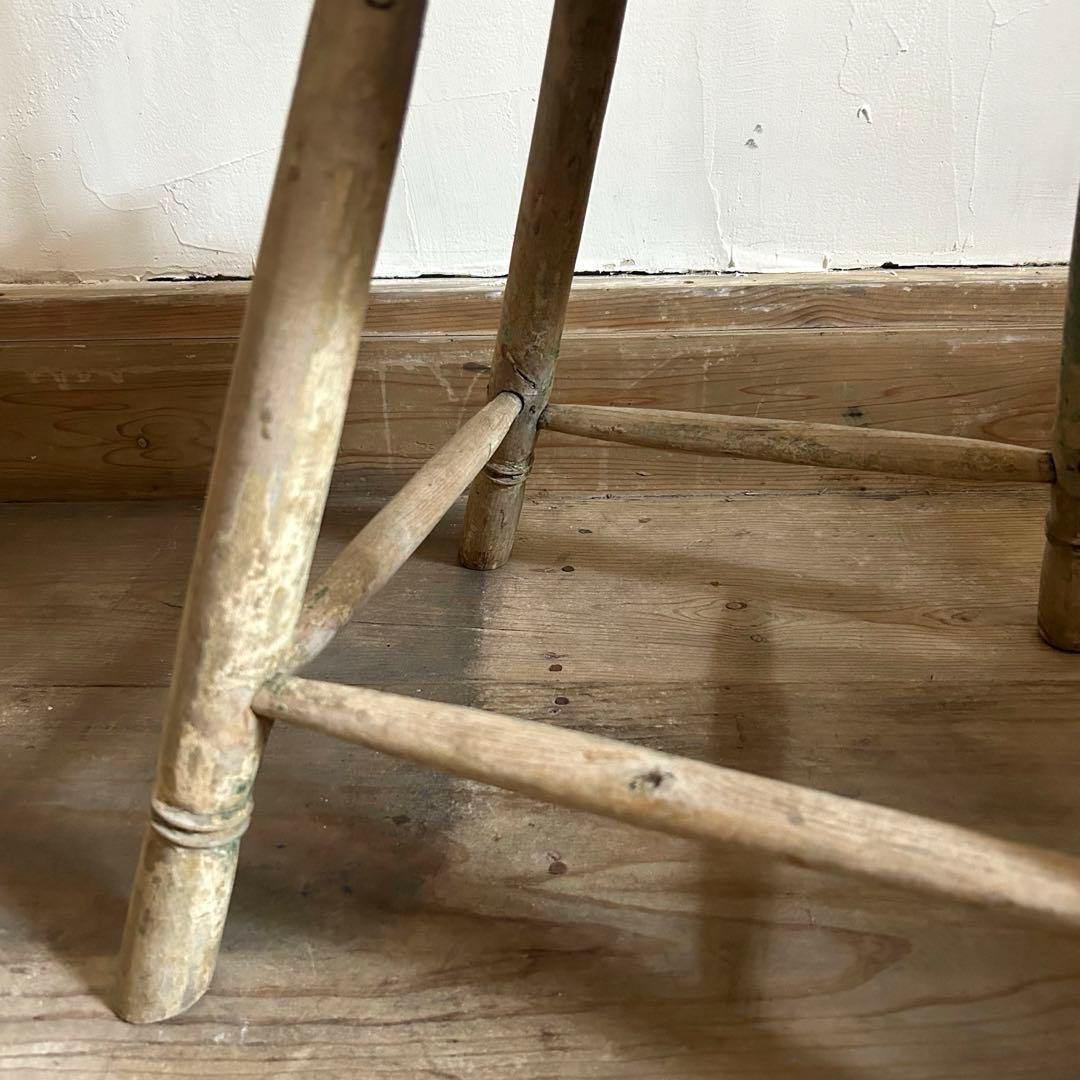 フランスアンティーク ボウバックチェア カフェチェア 1800年代