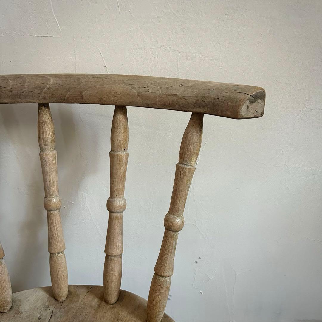 フランスアンティーク ボウバックチェア カフェチェア 1800年代