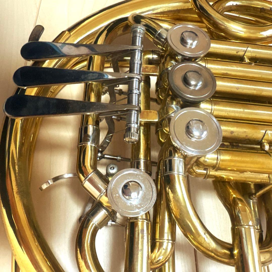 【sy】ケルントナー　フルダブルホルン　ケース付き