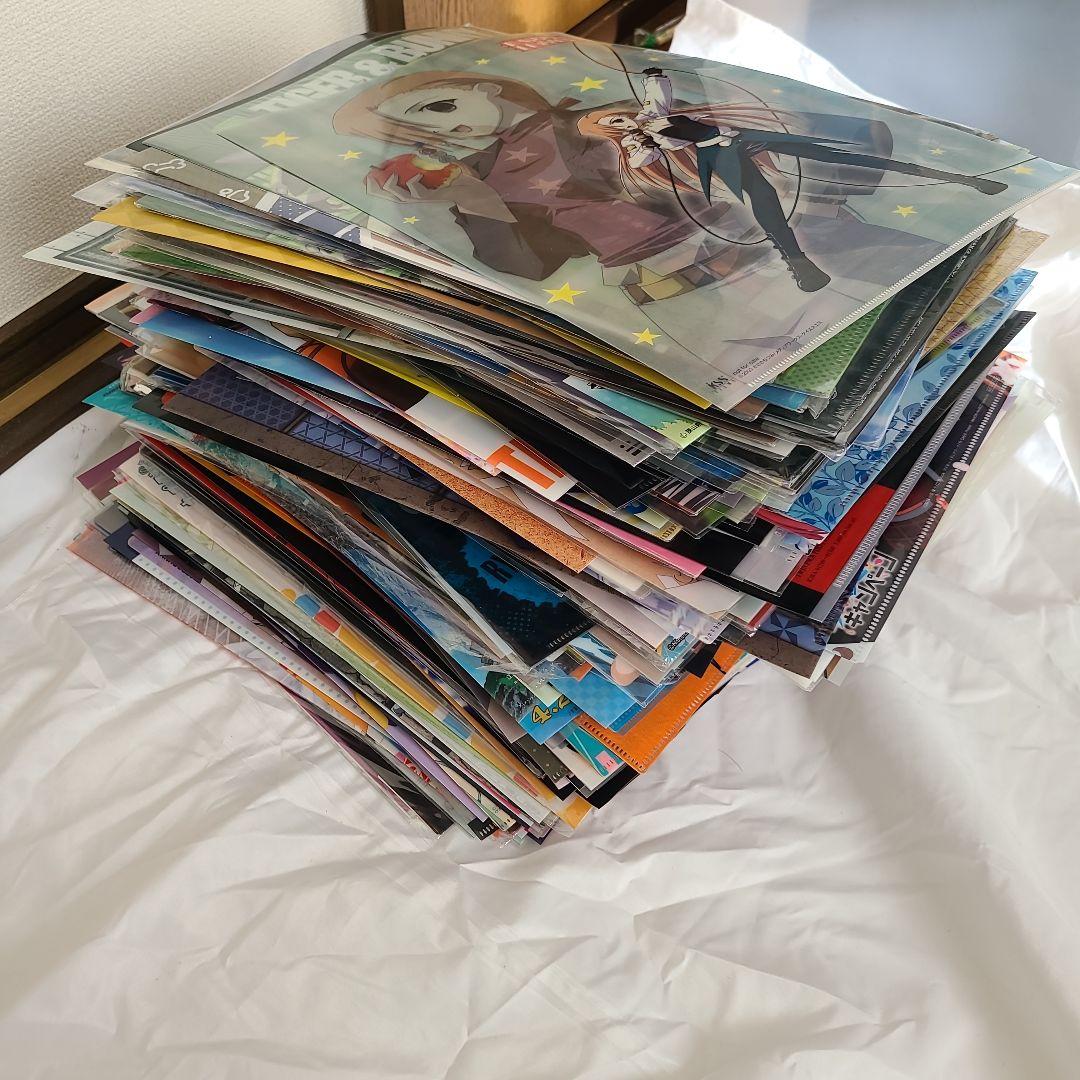 クリアファイル まとめ売り 約11.5kg 処分品