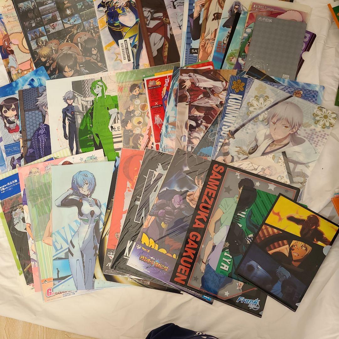 クリアファイル まとめ売り 約11.5kg 処分品