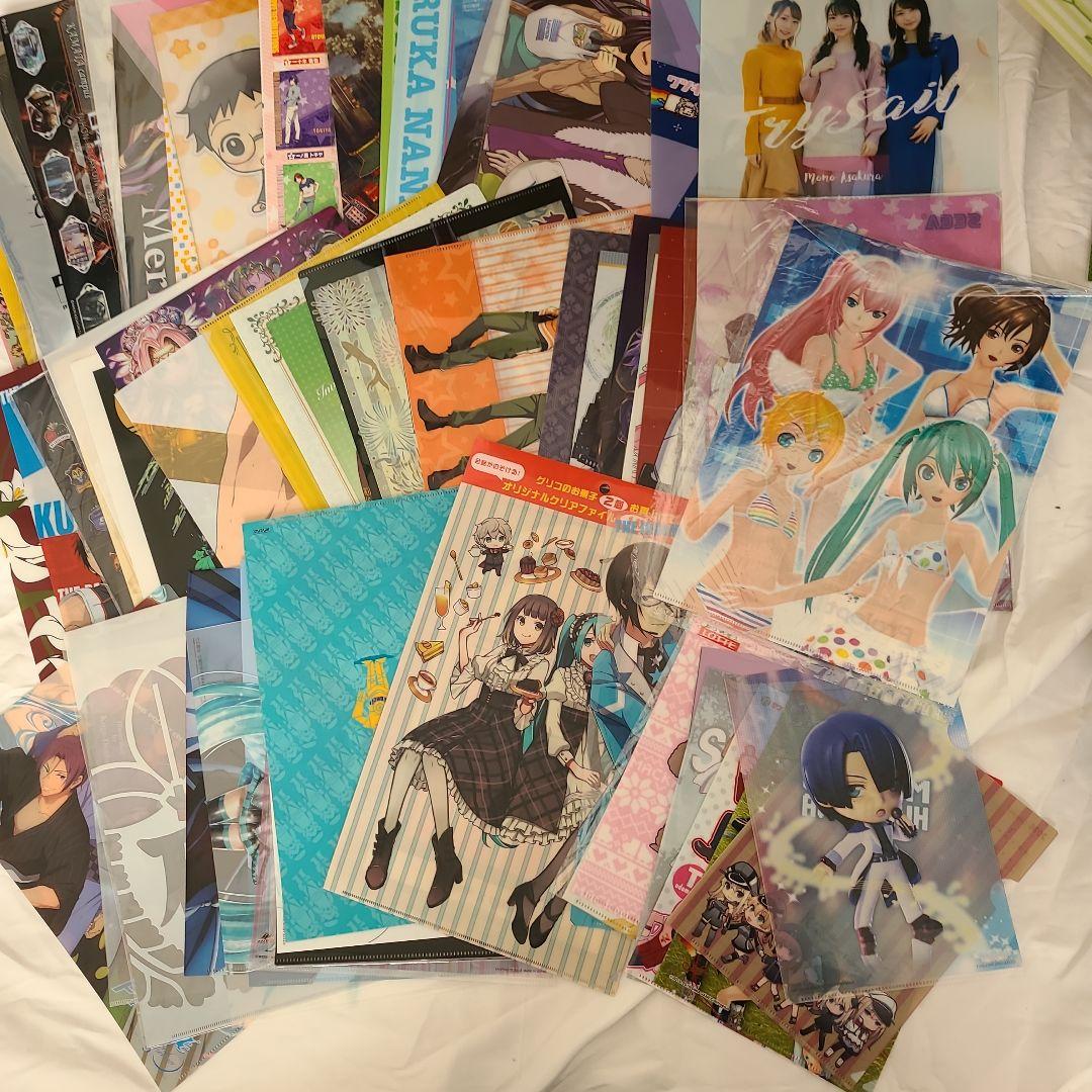 クリアファイル まとめ売り 約11.5kg 処分品