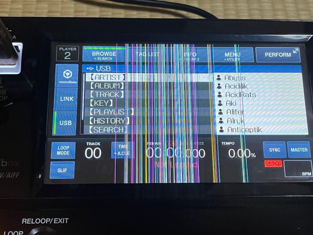【液晶難あり】 Pioneer XDJ1000 【ノークレームノーリターン】