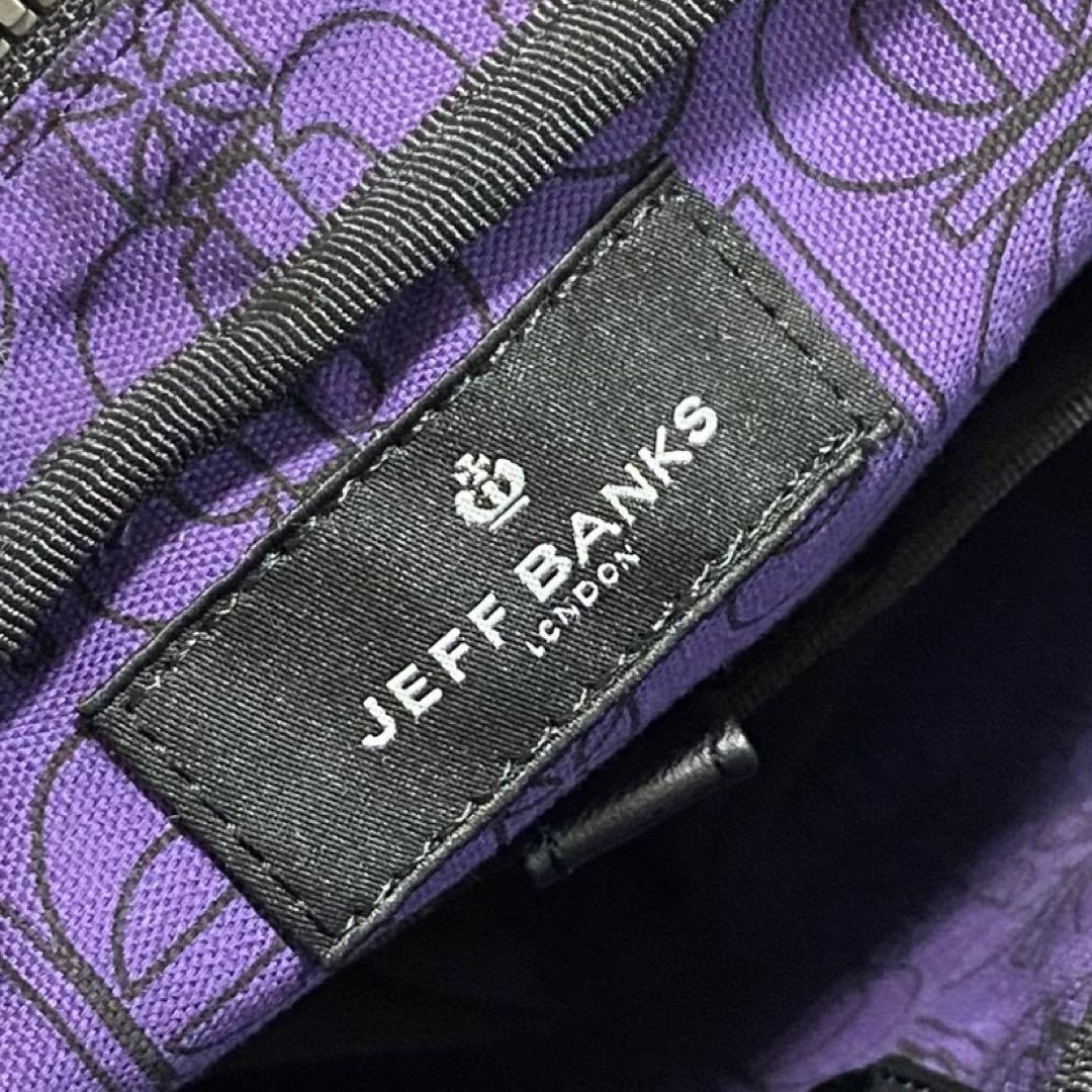 値下げ依頼品 ジェフバンクス 新品 リアルレザー2WAYブリーフケース